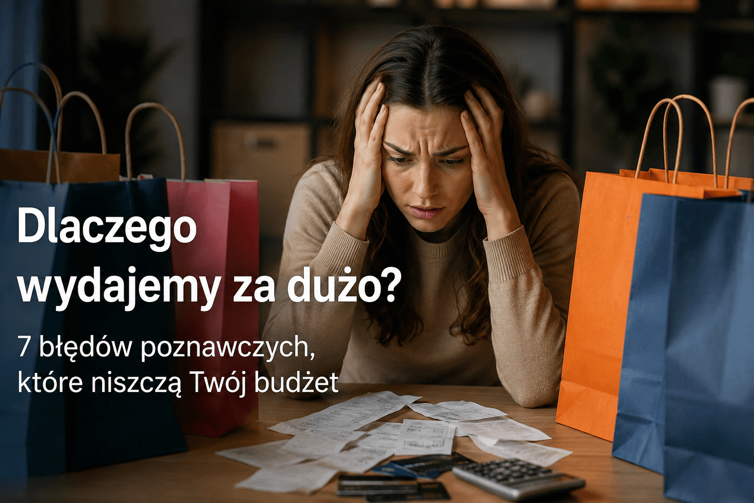 Dlaczego wydajemy za dużo? 7 błędów poznawczych, które niszczą Twój budżet